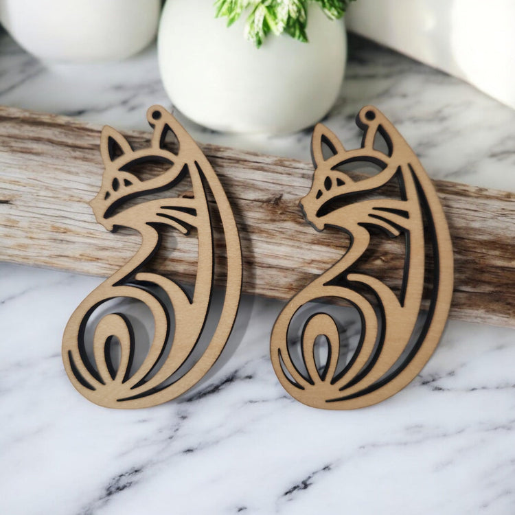 Dangle Cat Earrings