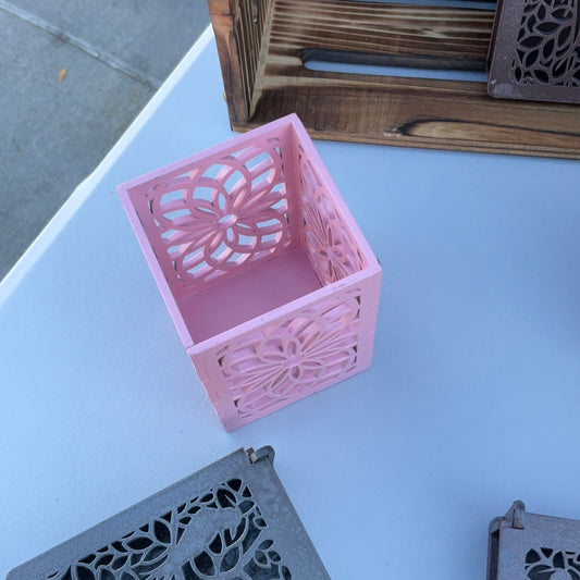 Engraved Box - Pencil Holder