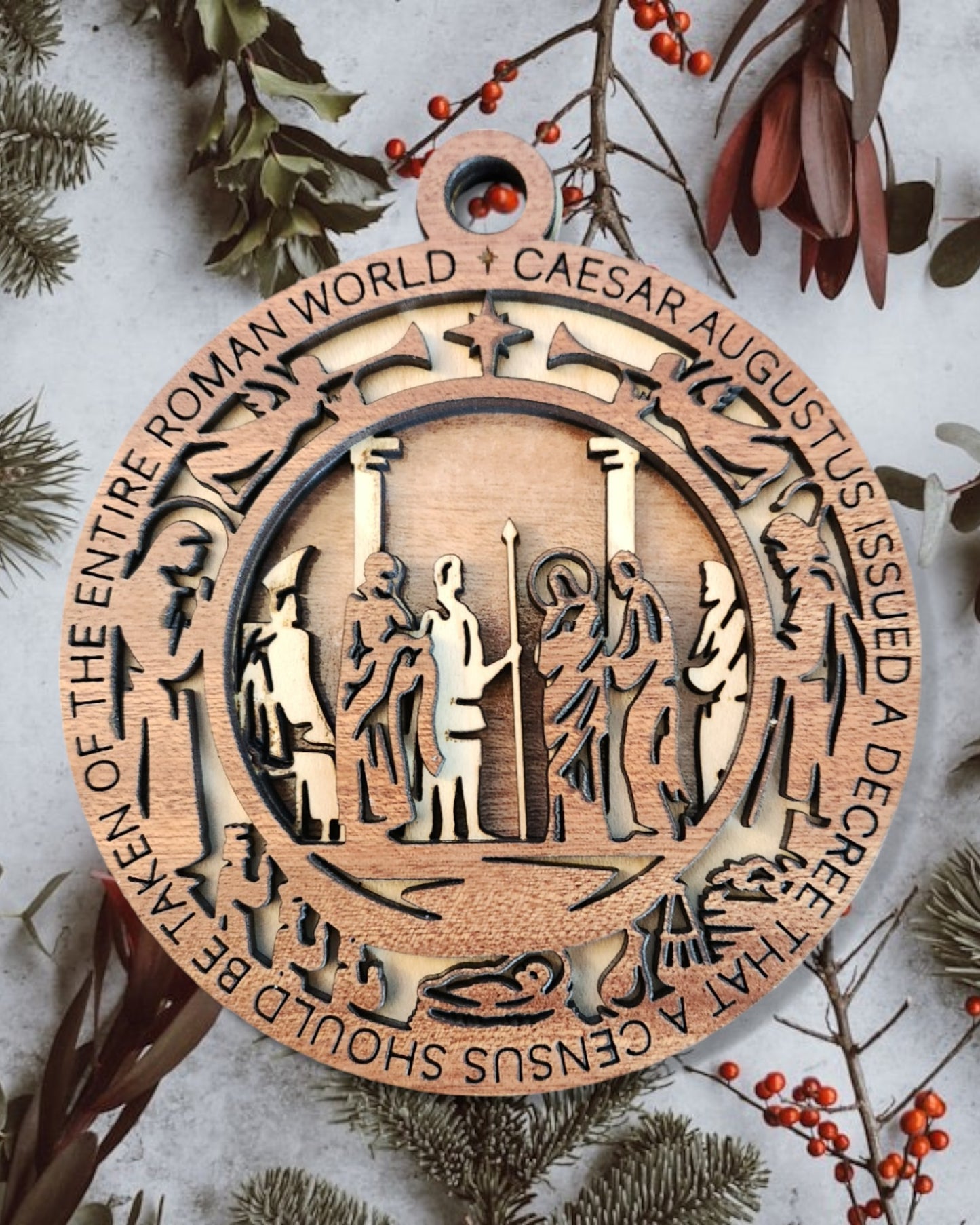 Christmas Story Ornaments - 8 Scenes