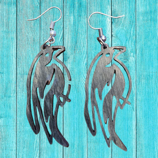 Crow Earring Style 02