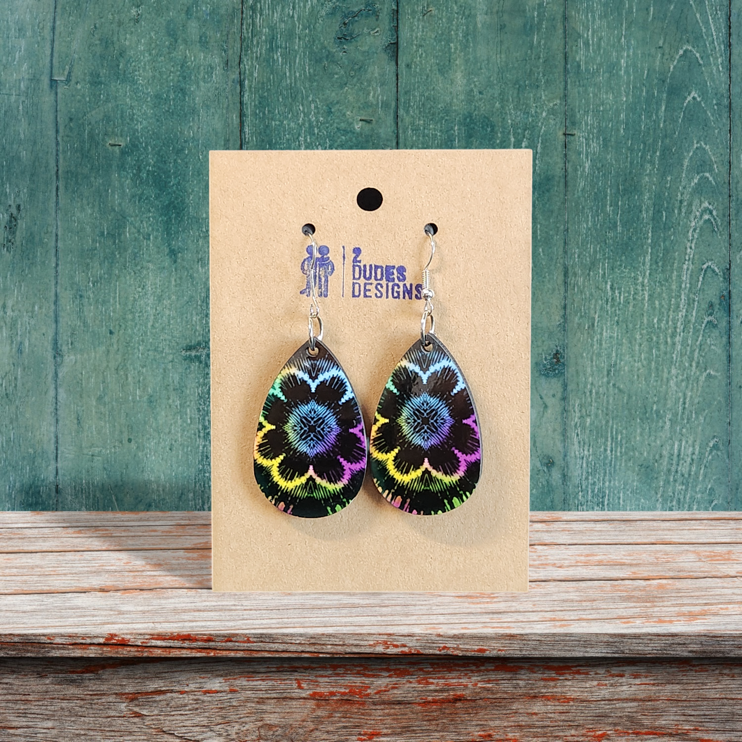 Rainbow Boho Earrings