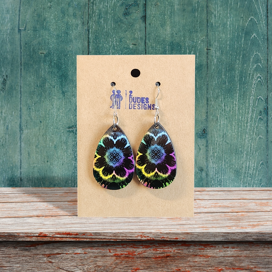 Rainbow Boho Earrings