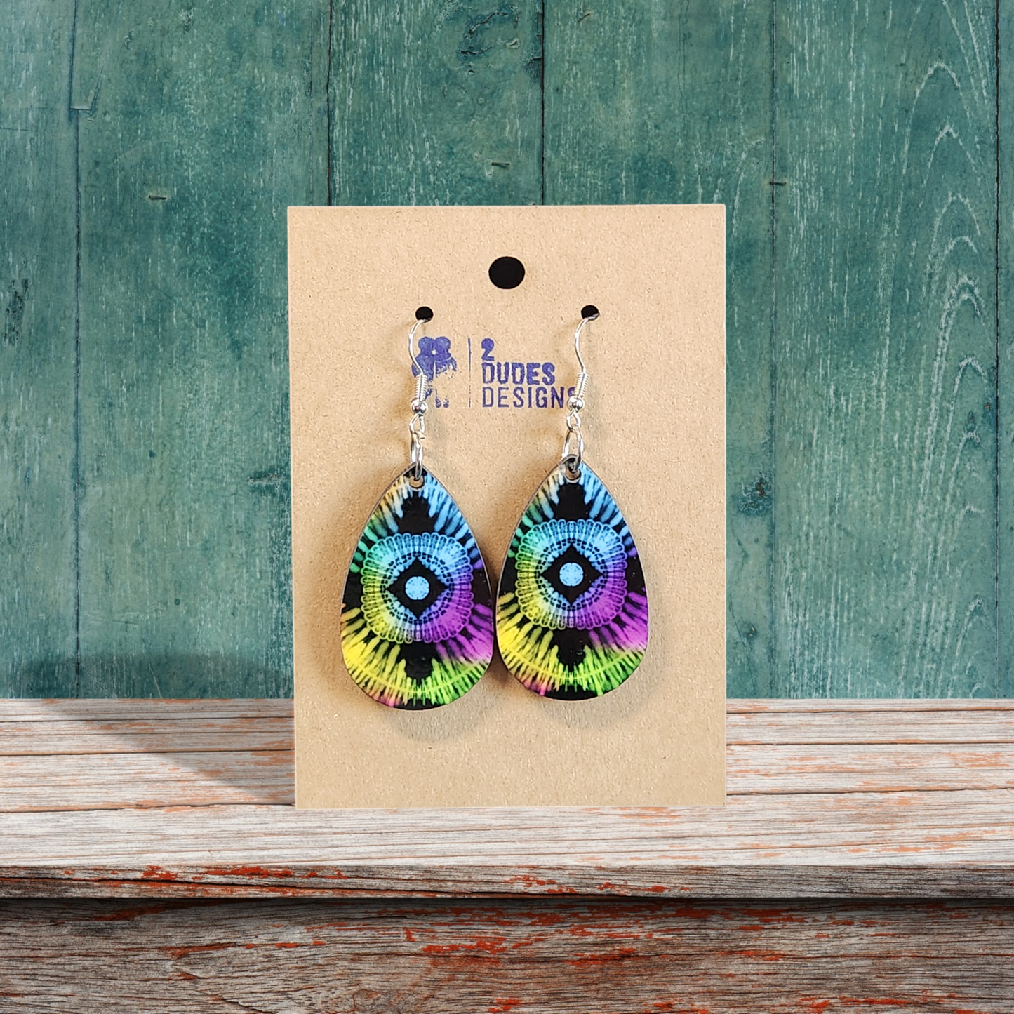 Rainbow Boho Earrings