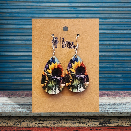 Sunflower Earrings
