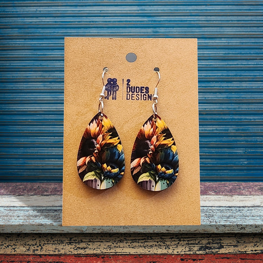 Sunflower Earrings
