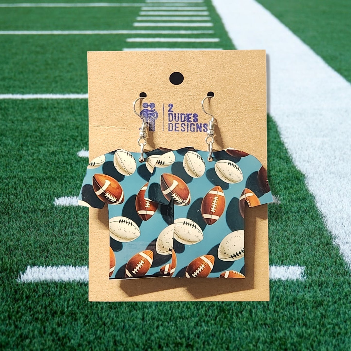 Football Jersey Earrings