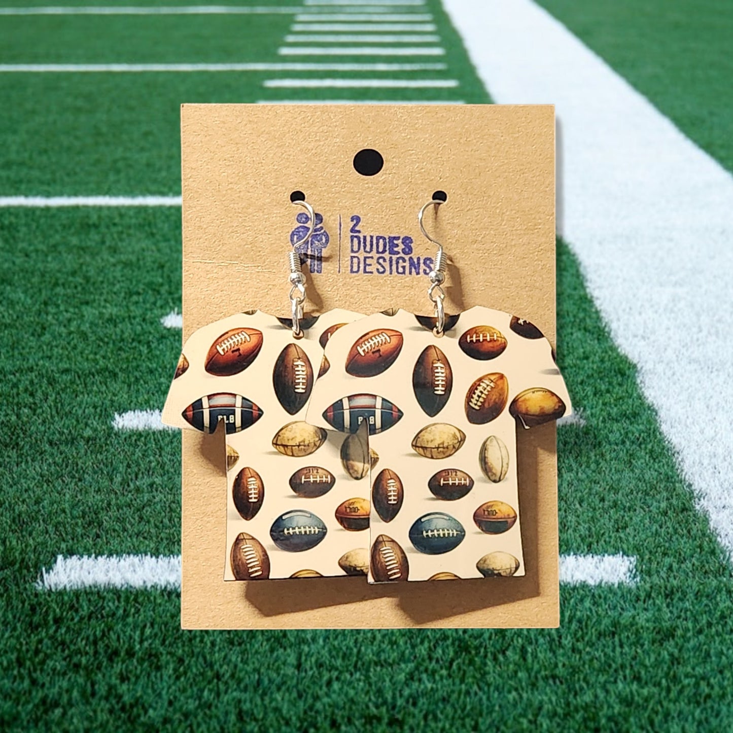Football Jersey Earrings