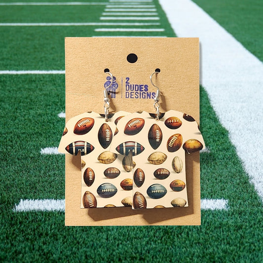 Football Jersey Earrings