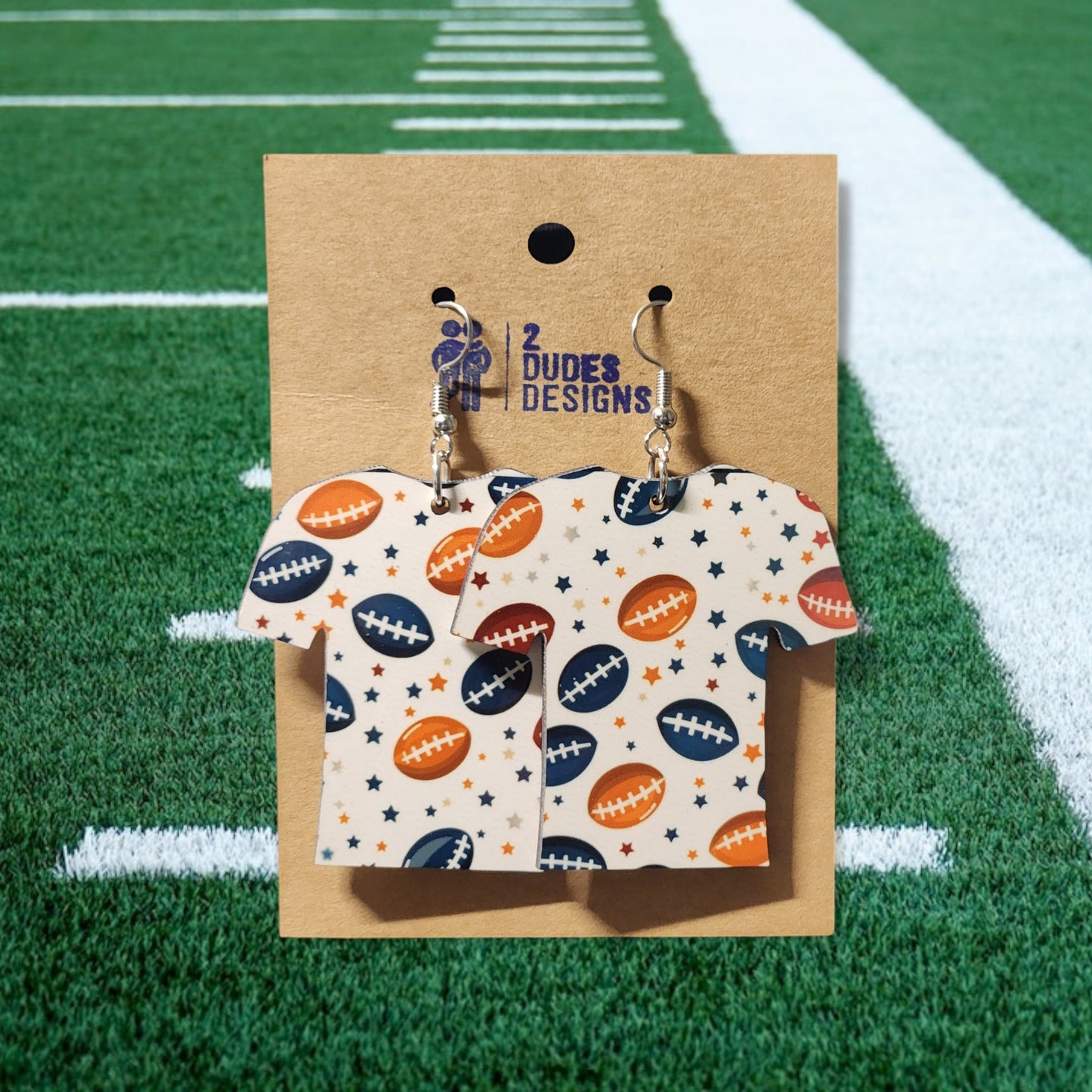 Football Jersey Earrings
