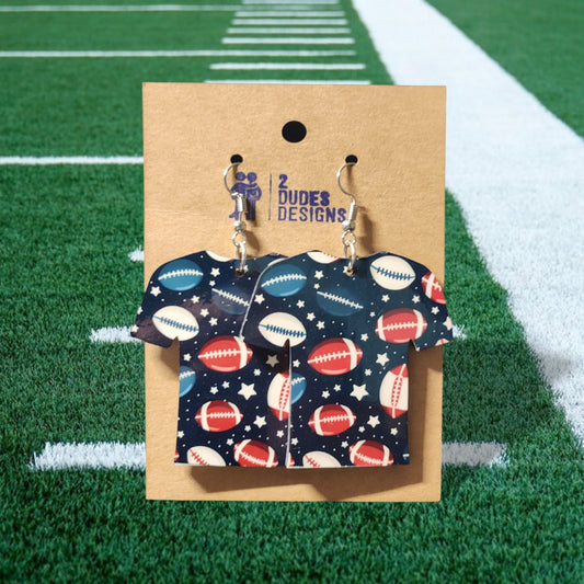Football Jersey Earrings