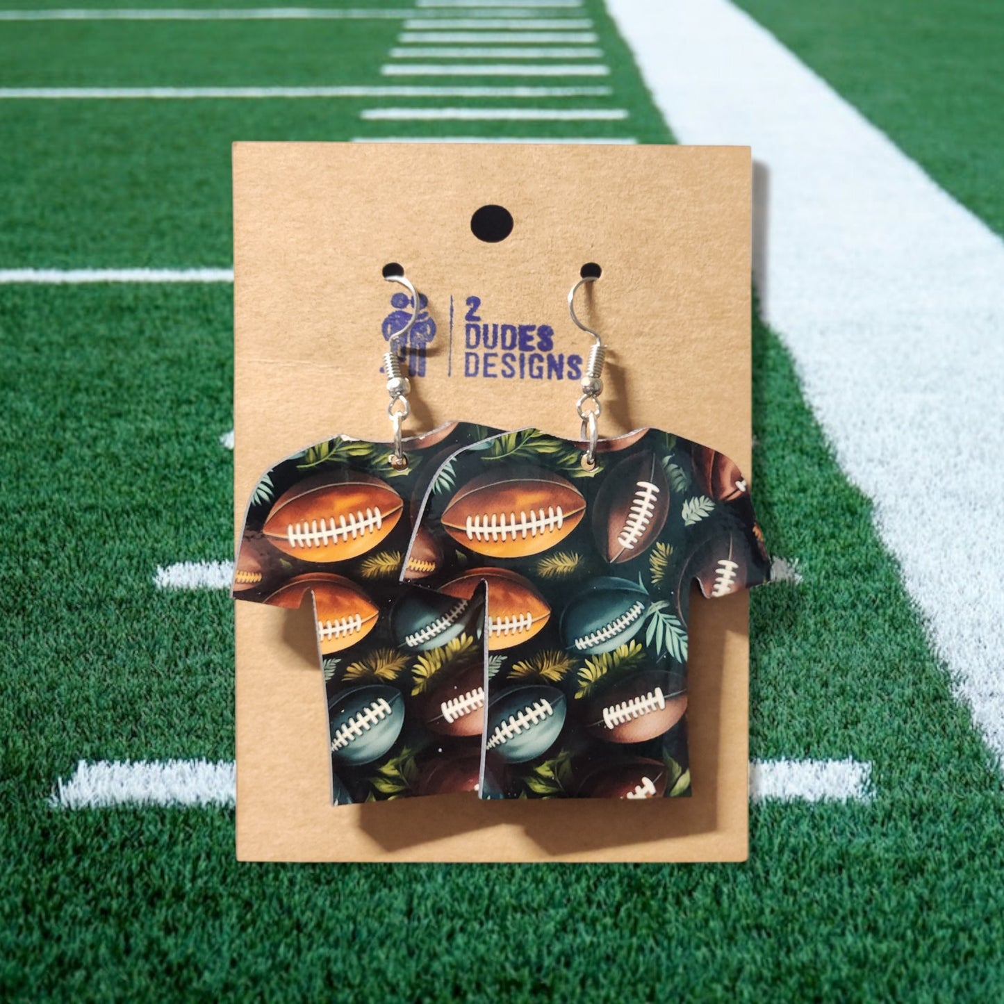 Football Jersey Earrings