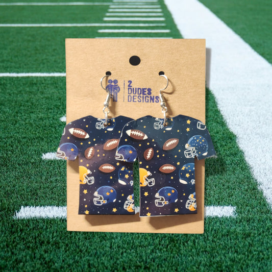 Football Jersey Earrings