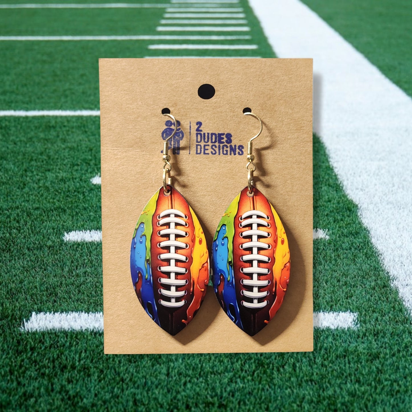 Football Earrings