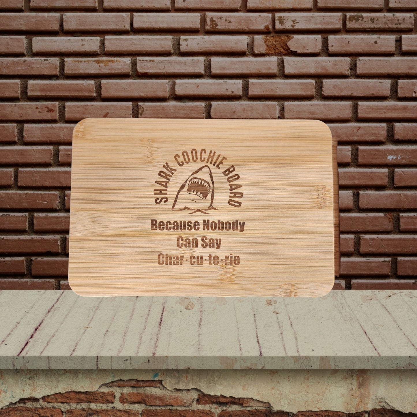 Bamboo Board - "SharkCoochie Board"