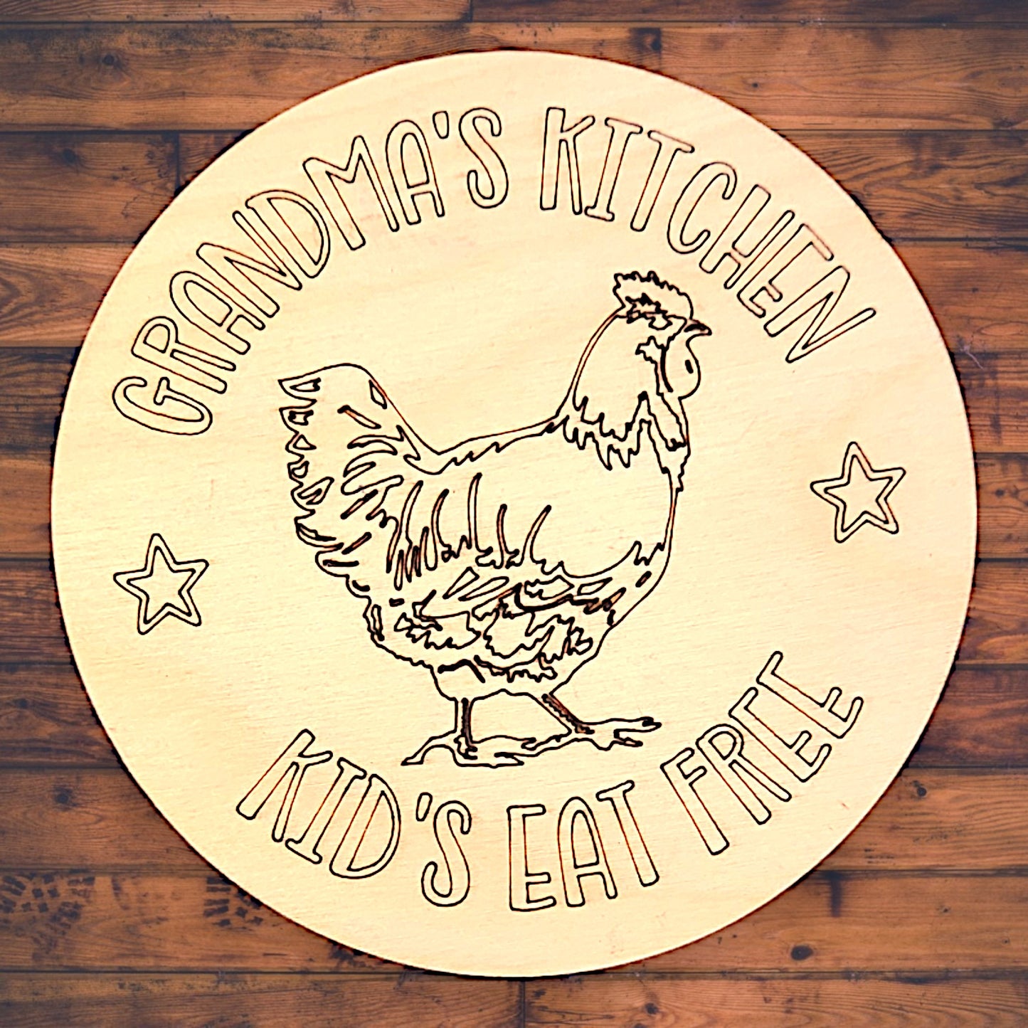 Grandma's Kitchen, Kids Eat Free Magnet