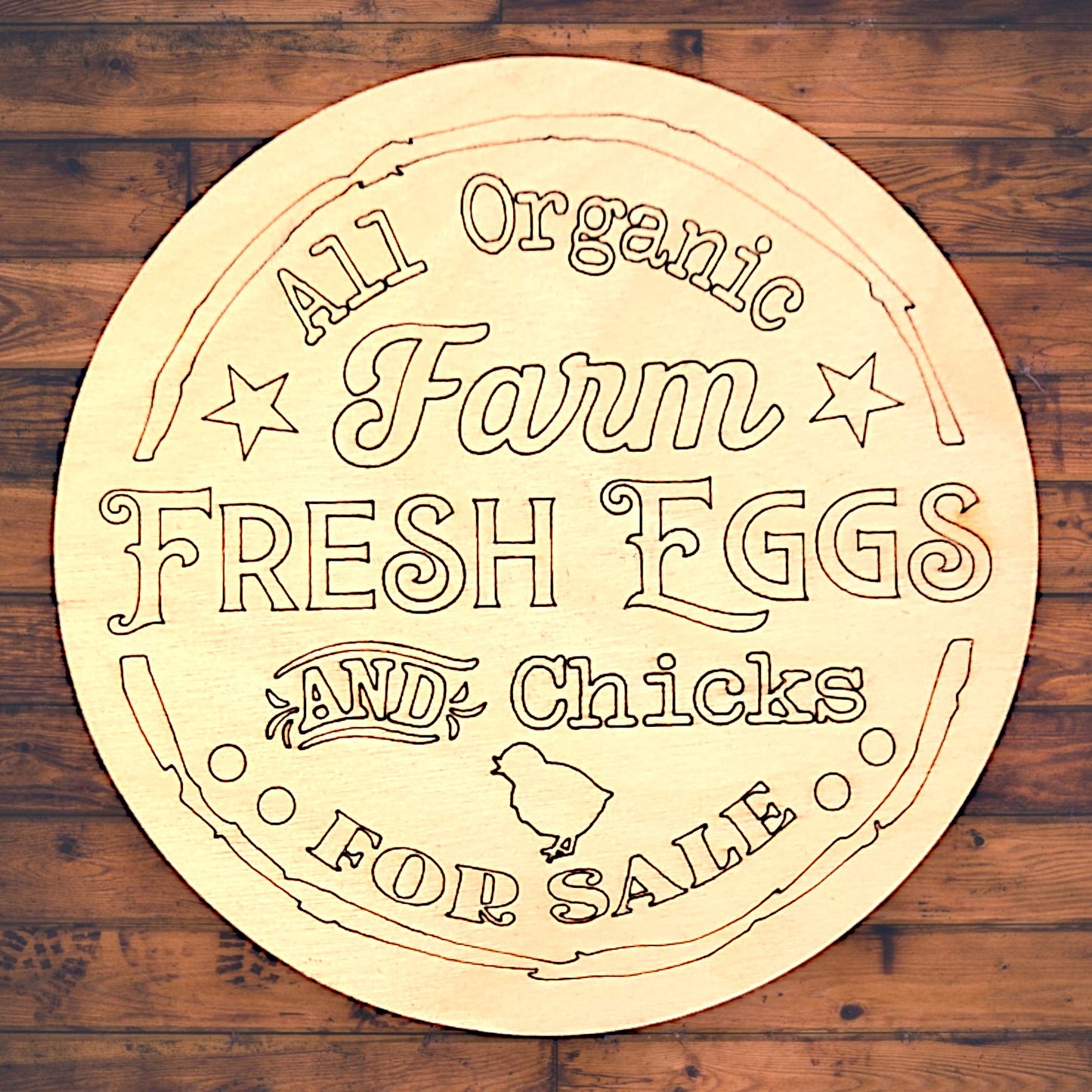 All Organic Farm Fresh Eggs and Chicks for Sale Magnet