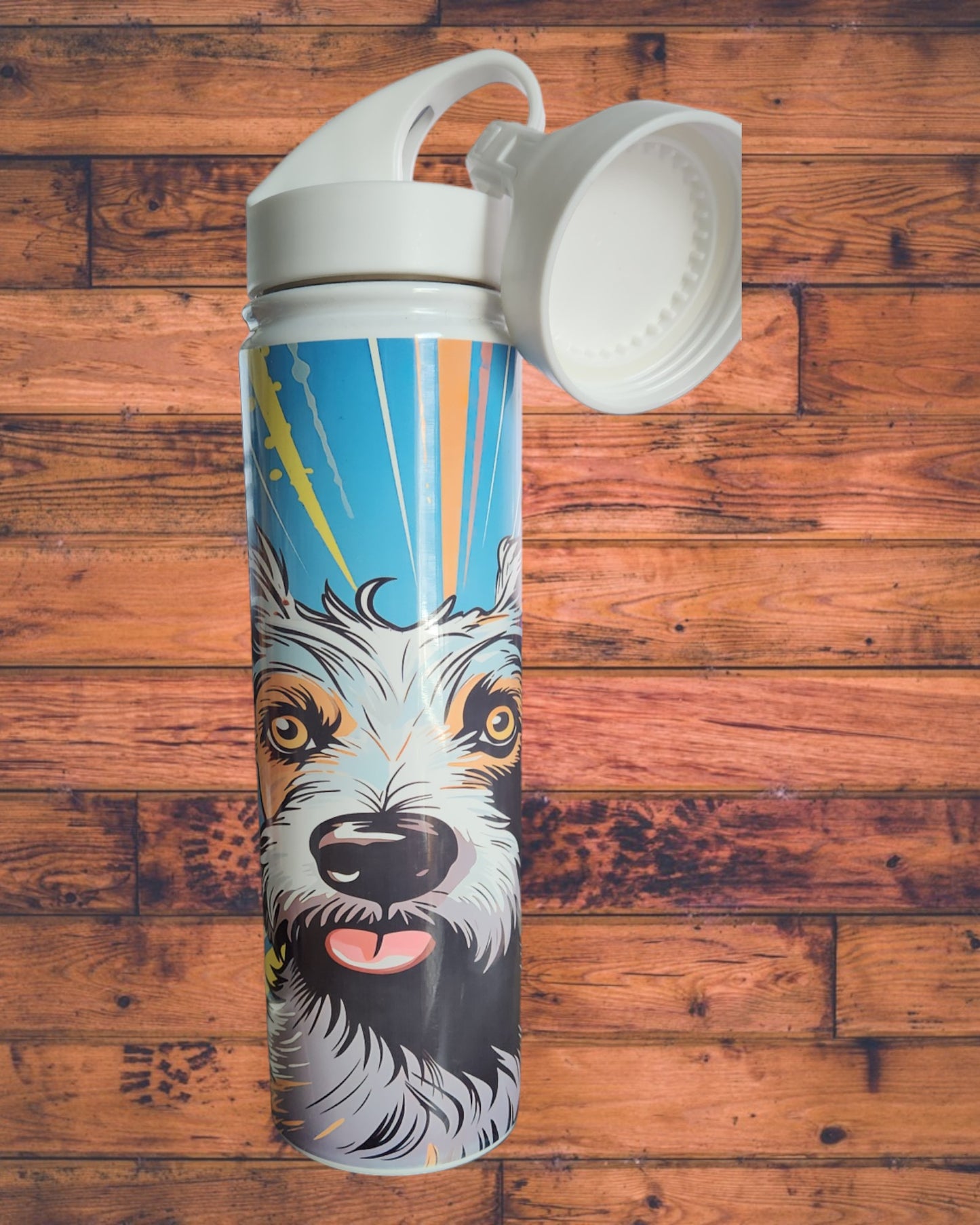 Dual Tumbler-Pop Art Shaggy Dog