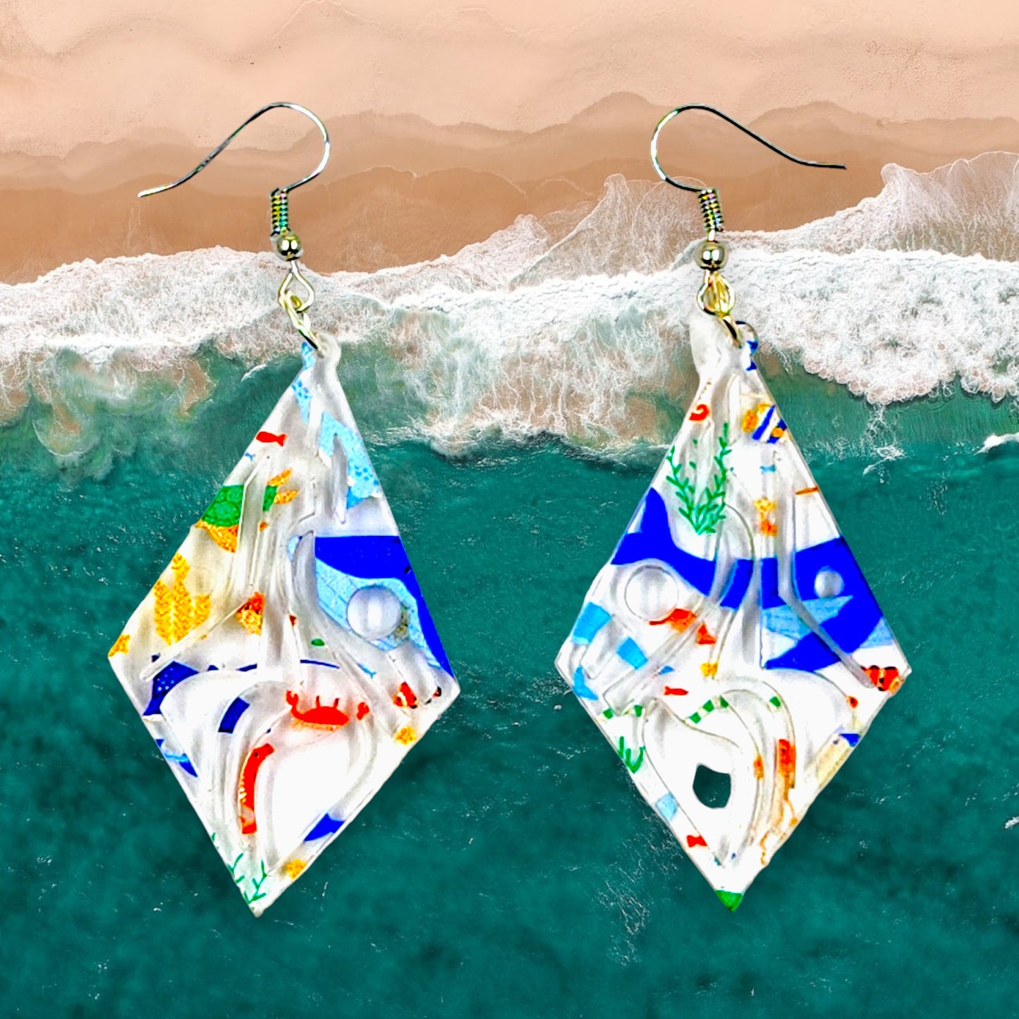 Ocean Life Dangle Earrings