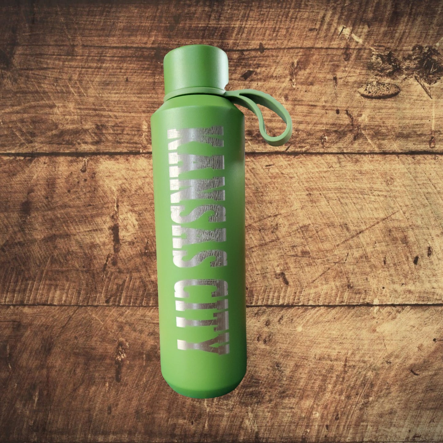 Green Kansas City Stainless-Steel Water Tumbler