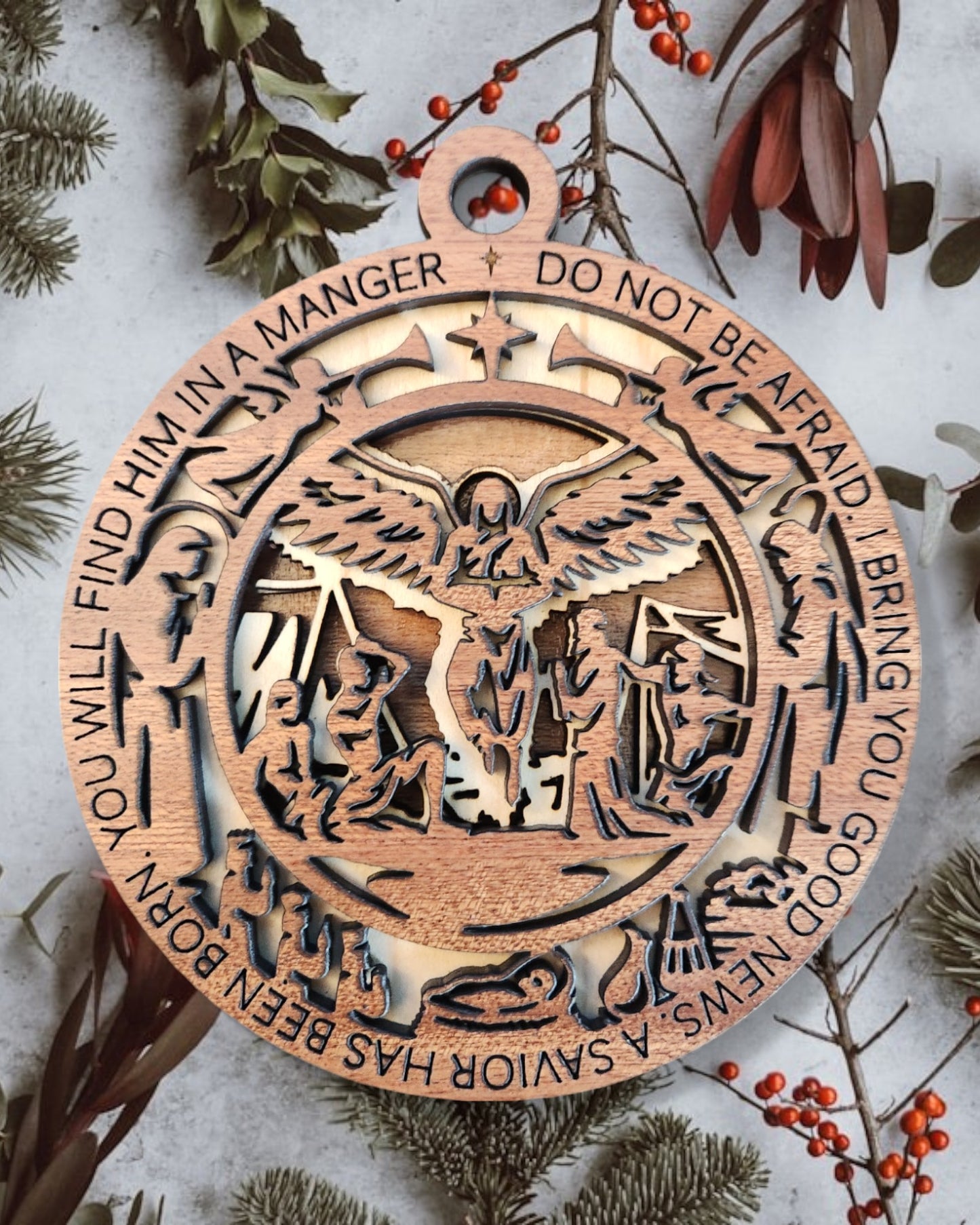 Christmas Story Ornaments - 8 Scenes