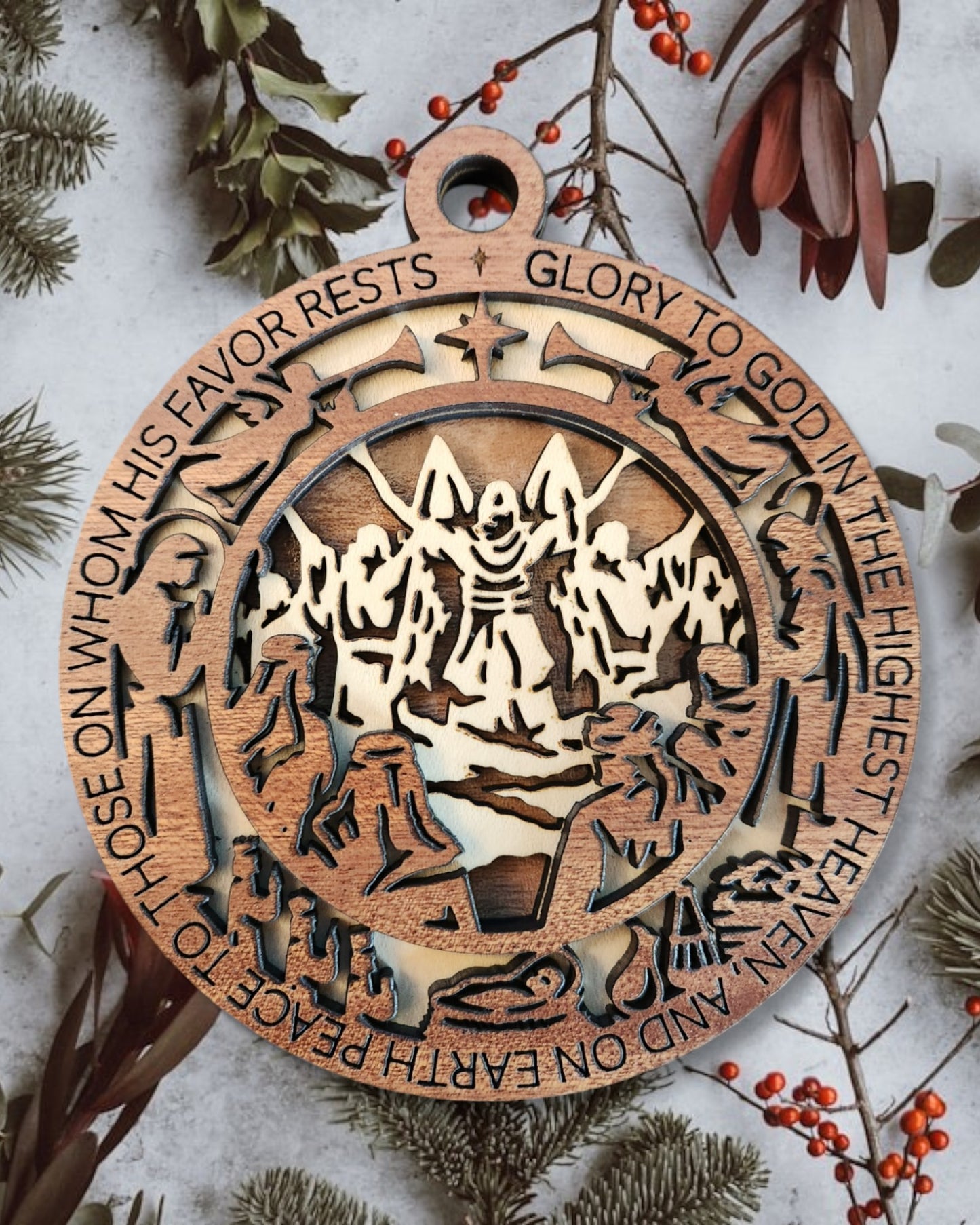 Christmas Story Ornaments - 8 Scenes
