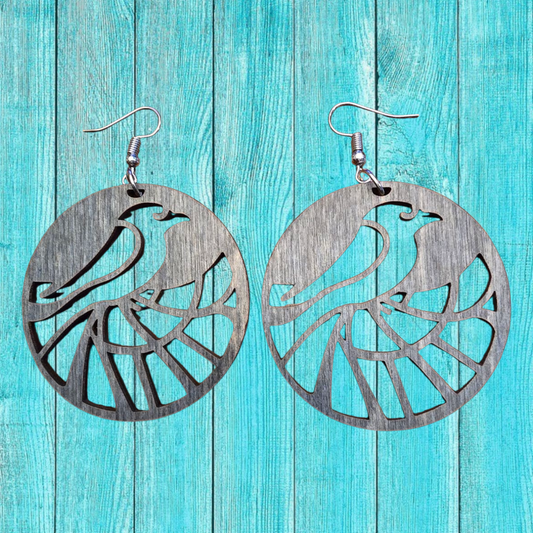 Crow Earring Style 04