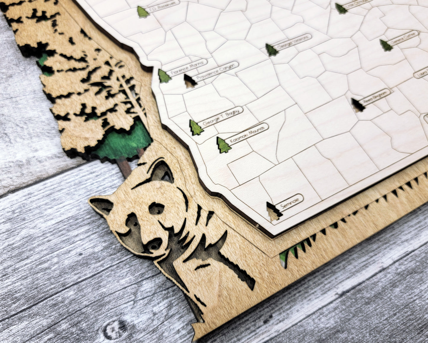 Georgia State Park Map