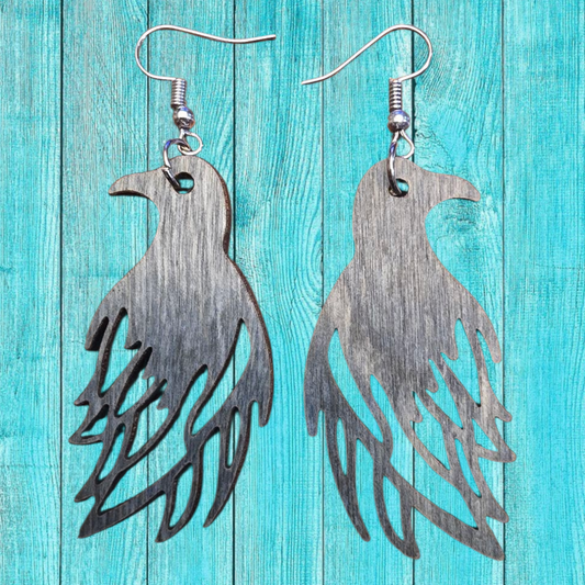Crow Earring Style 06