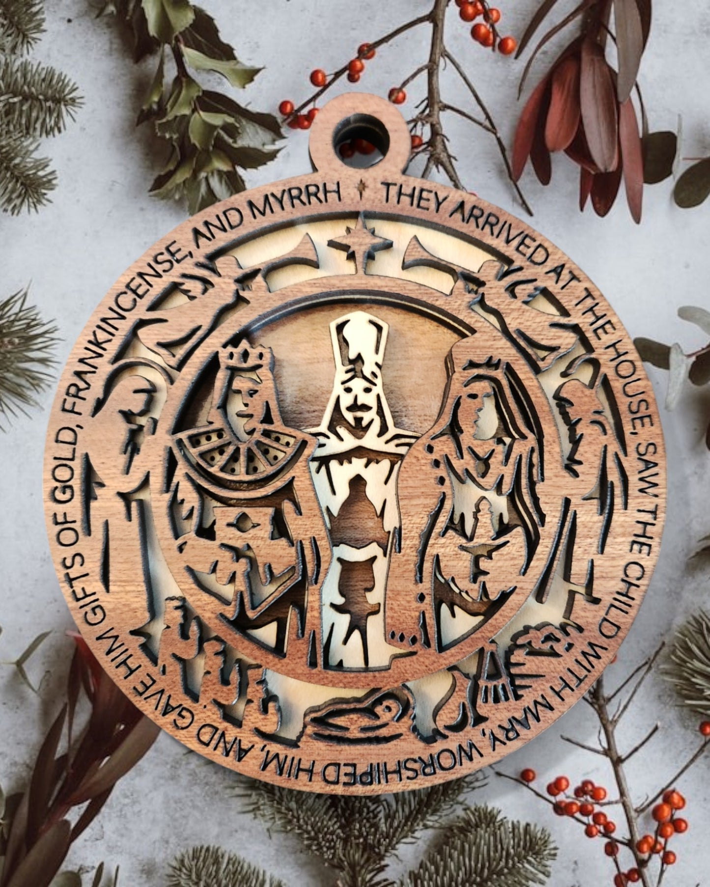 Christmas Story Ornaments - 8 Scenes