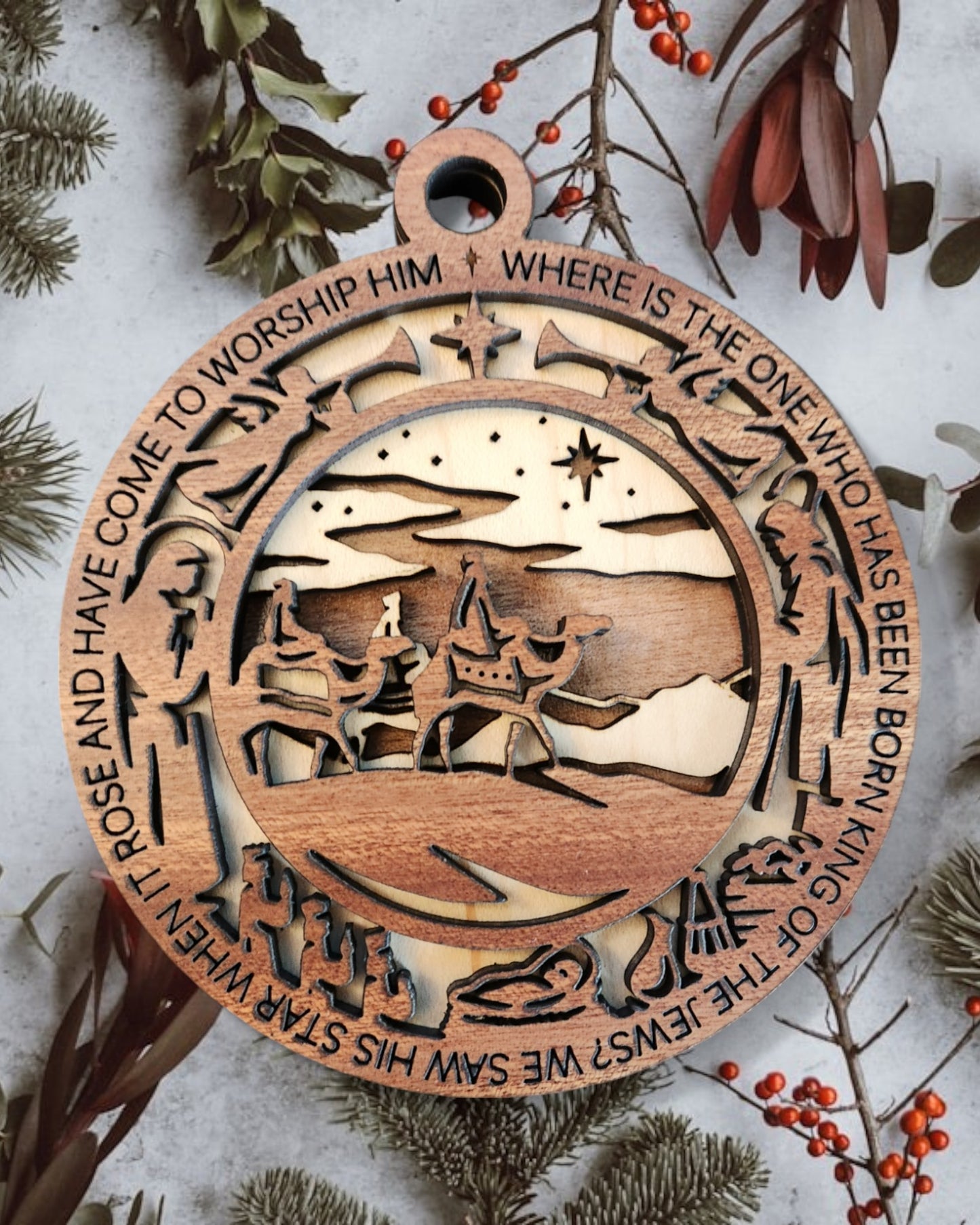 Christmas Story Ornaments - 8 Scenes
