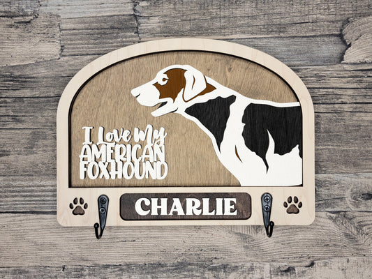 American Foxhound Leash Holder