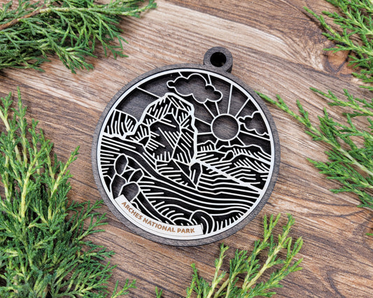 Arches National Park Line Art Ornament