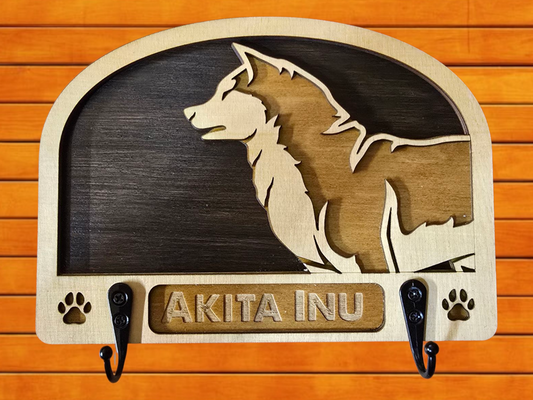 Akita Inu Leash Holder