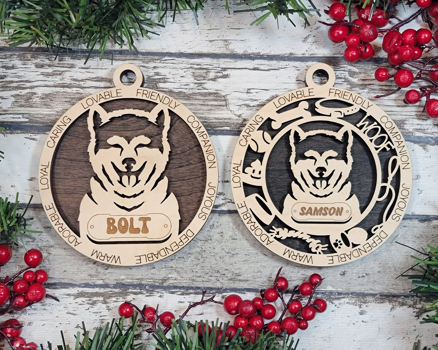 Adorable Dog Ornaments Pack 1