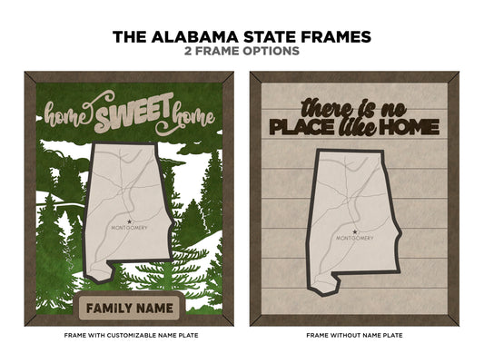 Alabama State Frame