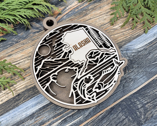 Alaska State Heritage Ornament