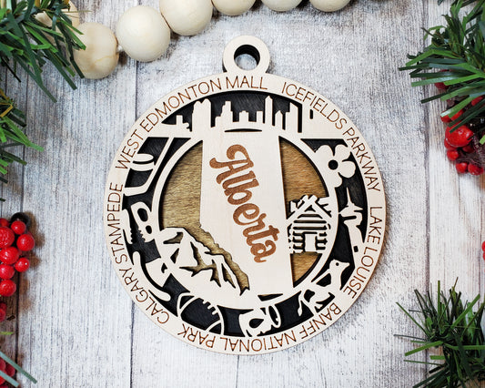 Alberta Provincial Ornament