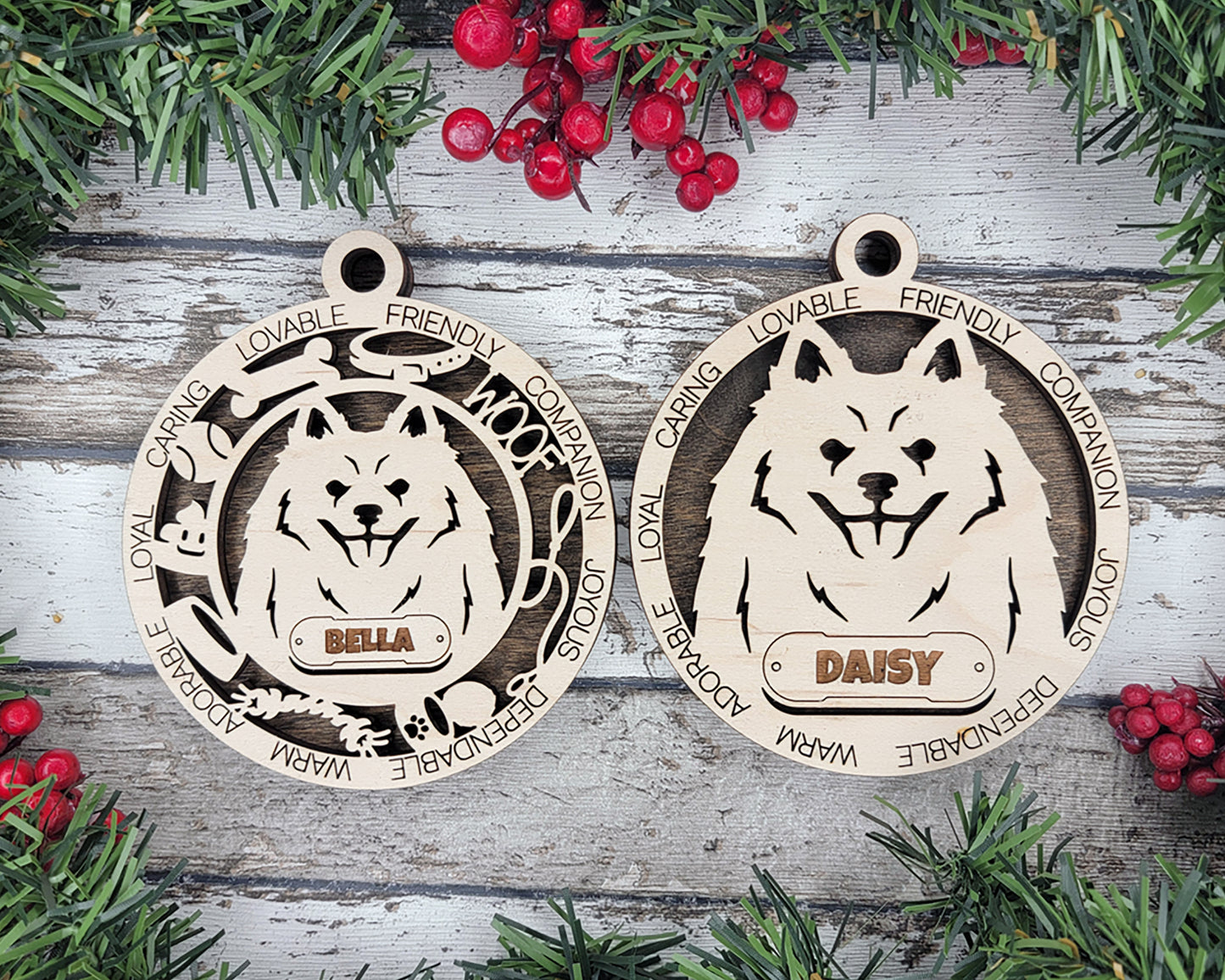 Adorable Dog Ornaments Pack 3