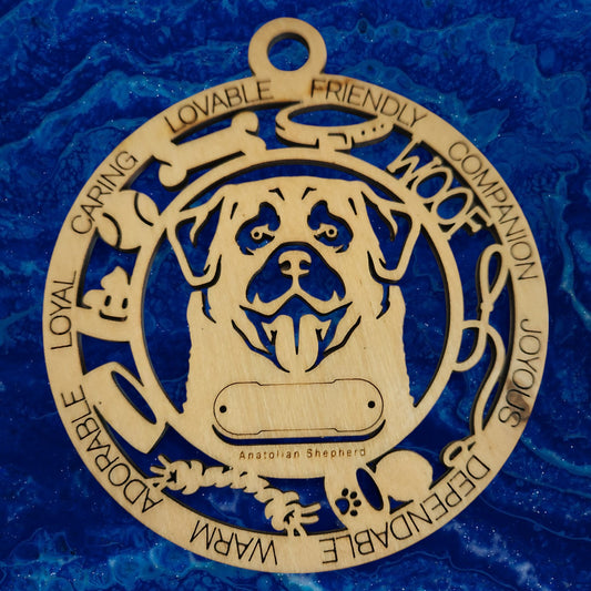 Anatolian Shepherd Dog Ornament