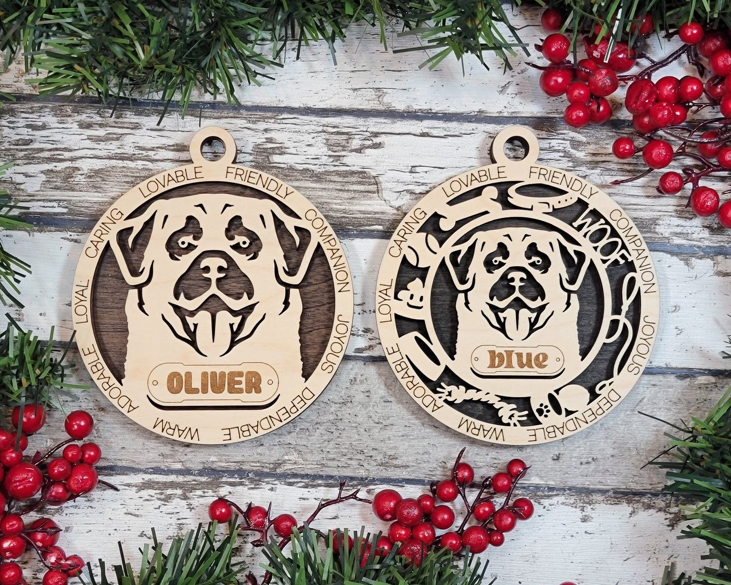 Adorable Dog Ornaments Pack 1