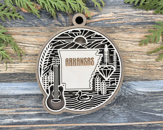 Arkansas State Heritage Ornament