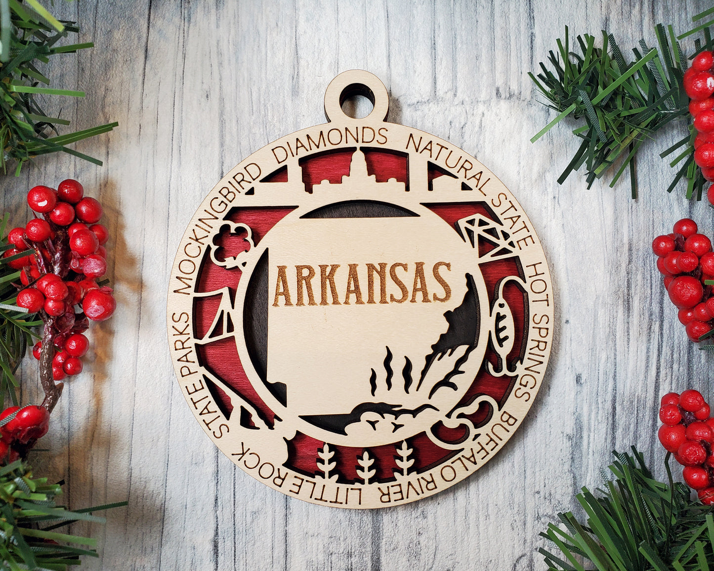 Arkansas State Ornament (04)
