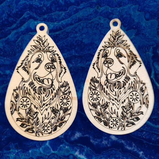 Bernese Mountain Dog Earrings