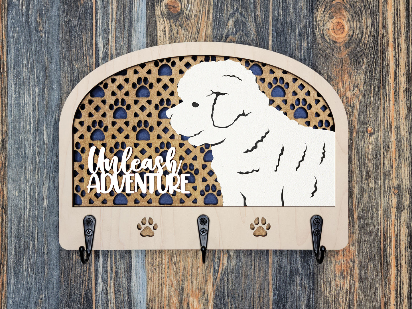 Bichon Frise Leash Holder