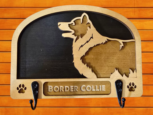Border Collie Leash Holder