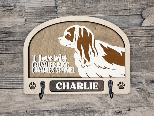 Cavalier King Charles Leash Holder