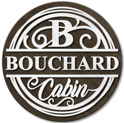 Cabin Personalized Home Signage