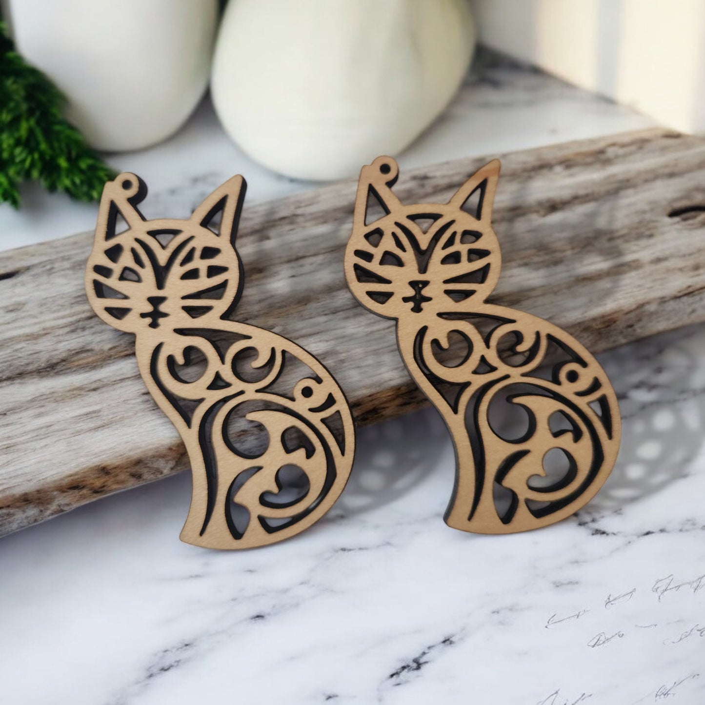 Cat Earrings Style 01