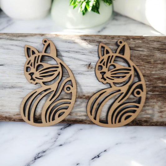 Cat Earrings Style 10
