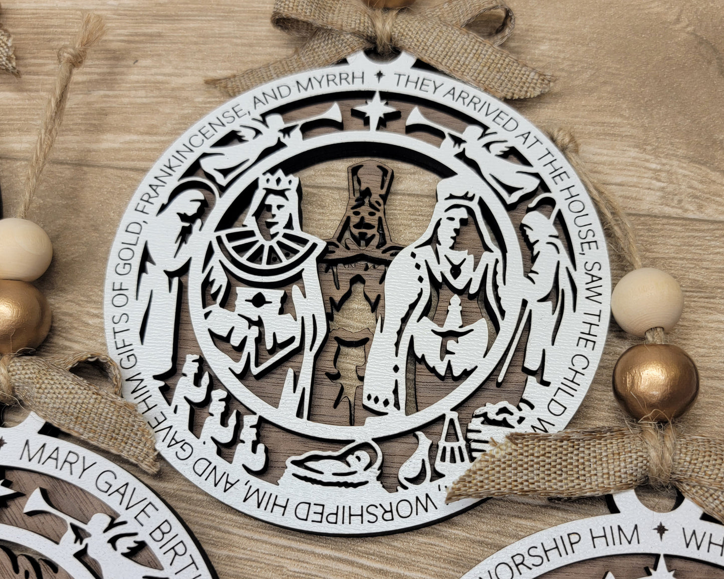 Christmas Story Ornaments - 8 Scenes